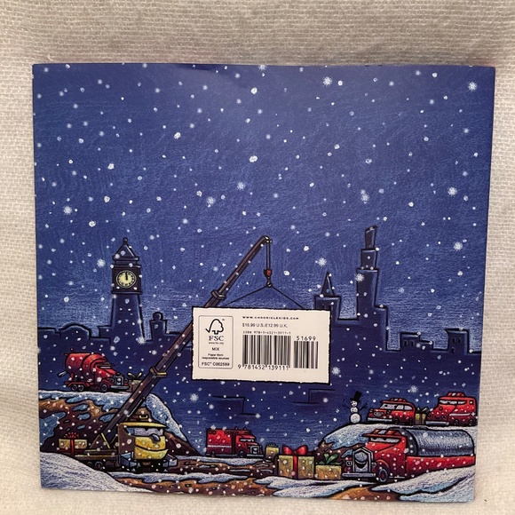 Construction Site On Christmas Night Hardcover Children’s Book - Picture 2 of 9